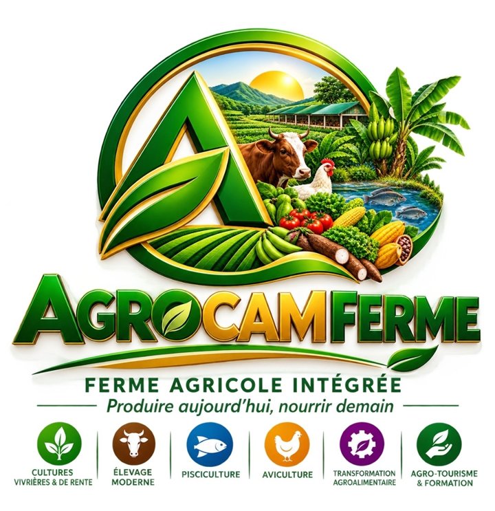Logo AgroCamferme – Ferme agricole intégrée
